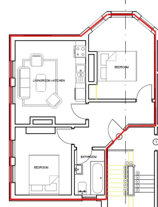Flat-C, 4 Adults, 20 Mins To Beach, Netflix, Wifi, Sleeps 4 Adults Bournemouth Eksteriør bilde